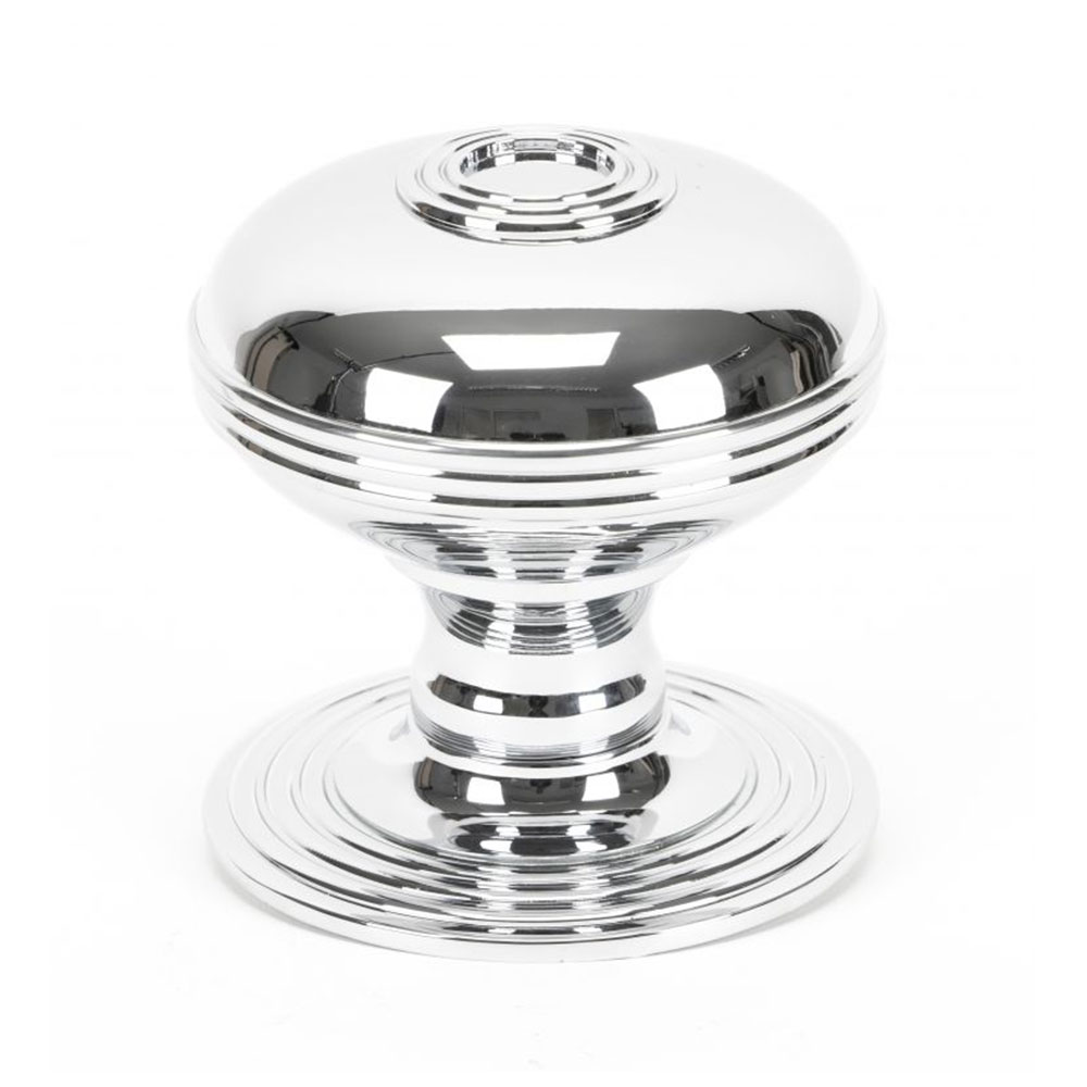 From the Anvil Prestbury Centre Door Knob - Polished Chrome